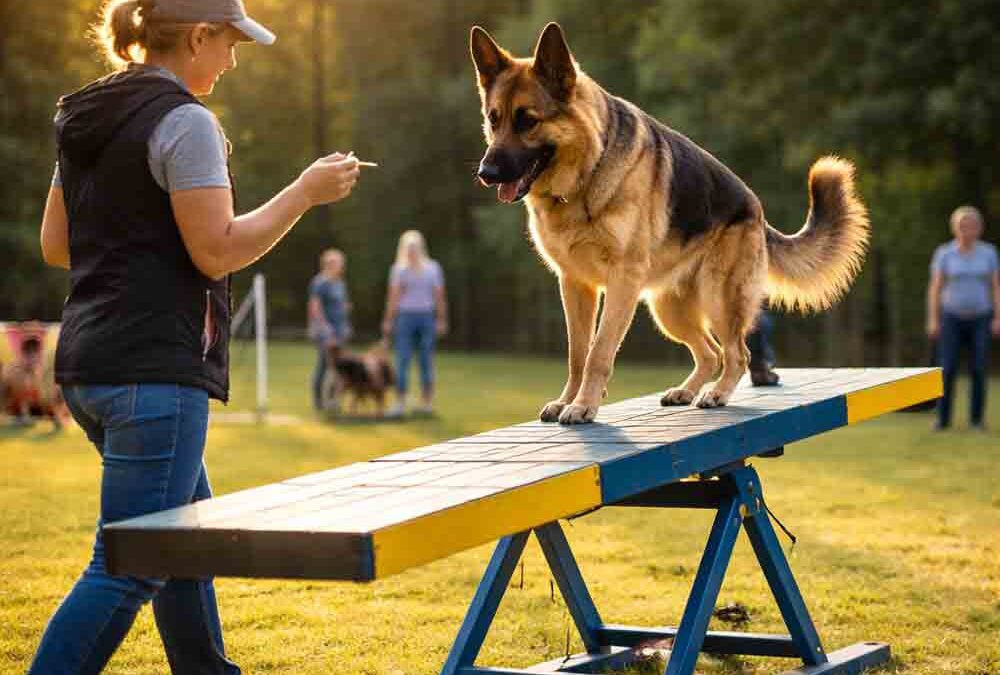 Neue Wippe für unser Training